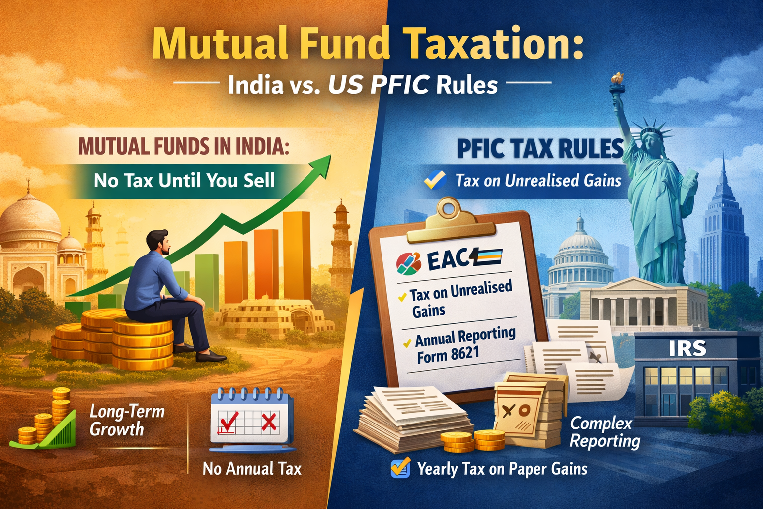 Indian Mutual Funds vs US PFIC Rules: A Taxation Comparison